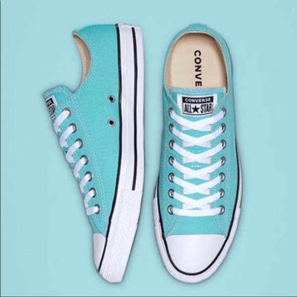 turquoise converse